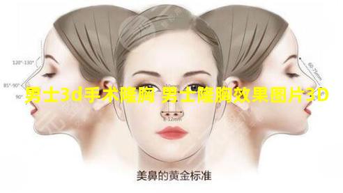 男士3d手术隆胸 男士隆胸效果图片3D